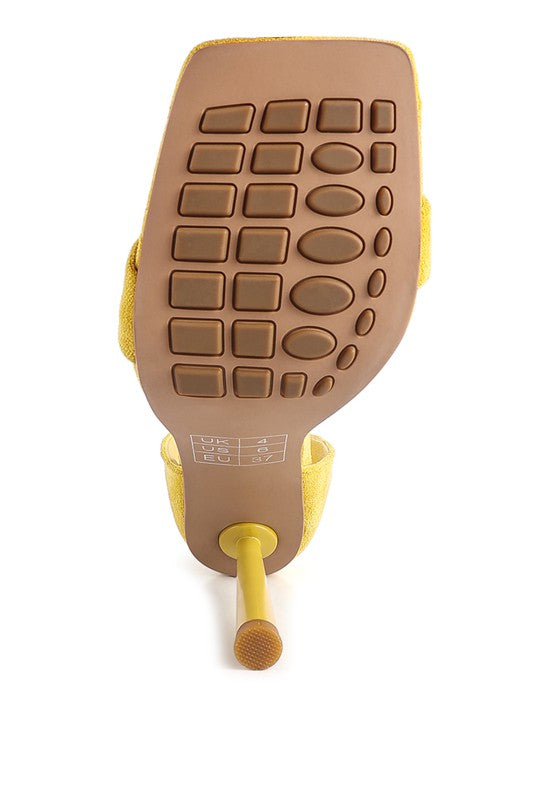 Last Sip Chain Strap Heeled Sandal Coco’s Tee Boutique